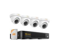 Anlapus H.265+ Kit Videorveglianza Esterna 2MP FHD 1080P, DVR 8CH 500GB, Rilevam