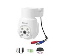 Anlapus Pack 1 Telecamera Sorveglianza 8MP per Esterno | Telecamera Aggiuntiva per Kit Videosorveglianza 4K 8MP Stesso Marchio, Rilevamento Umano/Veicolo Visione Notturna 24m