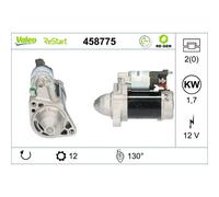 Anlasser Starter 12V 1,7kW 12 Zähne VALEO per MERCEDES-BENZ SPRINTER