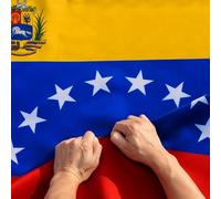 Anley Bandiera Venezuela 8 stelle a 3 strati, antistrappo, bifacciale, 3x5 piedi - La bandiera della Repubblica Bolivariana del Venezuela più resistente e duratura, 3 x 5 piedi
