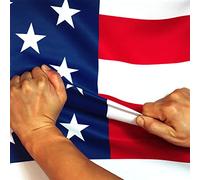 ANLEY DualPlus 2-Ply Double Sided 3x5 ft American US Flag - Colore vivace e resistente allo sbiadimento - Testa in tela e doppia cucitura - Bandiere USA con occhielli in ottone 3 x 5 ft