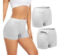 ANLINKSHINE Biancheria Intima da Donna con Mutandine con Tasca segreta, Confezione da 2 Boxer da Viaggio Anti borseggiatore (Rosa)