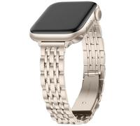 Anlinser Compatibile con Cinturino Apple Watch 49/46/45/44/42/41/38mm, Cinturini Sottili in Metallo Compatibile con iWatch Serie 11 10 9 8 7 6 5 4 3 SE (42/41/40/38, Galassia)