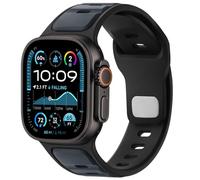 Anlinser Compatibile con Cinturino Apple Watch 49mm 46mm 45mm 44mm 42mm, Cinturini in Silicone Sport Loop per iWatch Ultra 3/2/1 Serie 11 10 9 8 7 6 5 4-1 SE, Antracite