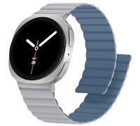 Anlinser Compatibile con Cinturino Samsung Galaxy Watch 8 44mm 40mm, Cinturini, Sportivo Impermeabile per Galaxy Watch 8 Classic 46mm, Grigio/Blu