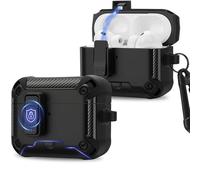 Anlinser Custodia per AirPods Pro 3, Cover Protettiva Compatibile con MagSafe, Blocco Magnetico con Supporto per Telefono, Giallo