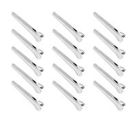 Anlising 15PCS Clip di Tenuta in Acciaio Inossidabile, Misure Metallo Clip per Sacchetto, clip di Tenuta per Alimenti,Mollette per Chiudere Sacchetti,Clips Grandi Chiudi sacchetti,per Cibo,Caffè,Snack