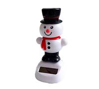 Anloximt Giocattoli di Danza della Testa di Scuotere La Testa di Bobble Solare di Natale, Decorazione del Cruscotto 'Automobile Giocattoli di Danza Durevoli per Veicolo Giocattoli del Pupazzo