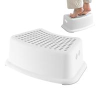 Anloximt Sgabello Tozzo WC - Potty Step Stool Sgabello da Bagno Antiscivolo - Sgabello per vasino da Bagno Stabile e Resistente per Adulti e Anziani
