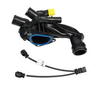 Anlseiod 170321 Termostato refrigerante alloggiamento per Berlingo 2, C3 2 Picasso, C3 2, C4 2, DS3; per 207, 308 I, 208 I, Partner 2, 2008 I 9808646980