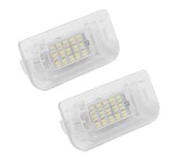 Anlseiod 2 x Luce targa per Merce.des W246 W242 2011-2019 Luci targa per auto Illuminazione targa posteriore 6000 K 2468201566 A2468201566