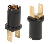 Anlseiod 2x Luce Supporto per 6/12/24V Ba9s 989/233 Portalampada Luci di posizione sostituisce 170790 push-in Portalampada Lampadina per auto Moto Scooter Gruppi di illuminazione