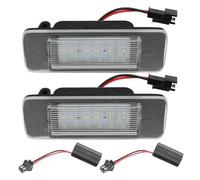 Anlseiod 2x Luce Targa per O.pel Zafira C dal 2012,Astra J Sports Tourer 2010-2015 Illuminazione Targa 1224006 13578958 Lampadine Targa