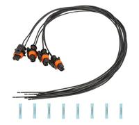 Anlseiod Iniettore cablaggio per jumper Ducato Fiesta MK6 Focus MK2 Focus MK3 Galaxy WA6 B Max C-Max cmax Scudo cavo iniettore spina cablaggio kit di riparazione cavi