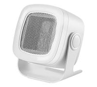 Anluomafuy Compact Power Termoventilatore, Riscaldante Portatile, Termoventilatore Basso Consumo, 2 Livelli di Potenza, Riscaldamento Ceramico da PTC, Piccole Dimensioni, Bianco