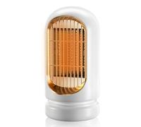 Anluomania Termoventilatore, 1200W Stufetta Elettrica Basso Consumo, Stufa Elettrica Ceramica, Riscaldamento Portatile, Protezione da Surriscaldamento e Ribaltamento, Per Camera Da Letto Ufficio