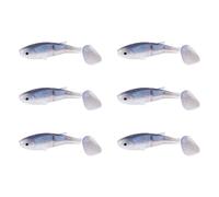 ANMITI 6 Coda realistica Esche morbide Esche da Pesca alla Coda con movimenti Naturali Simulazione Pesca d ' Acqua
