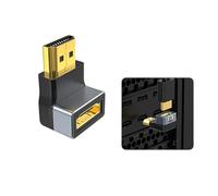 ANMITI Adattatore da HDTV2.1 a 8K in metallo con connettori placcati in oro e struttura a prova interferenze per uno streaming fluido della telecamera Connettore per streaming live