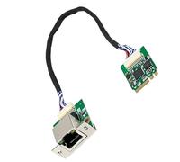 ANMITI Adattatore Ethernet Chiave E da 2, 5 GHz per reti a Basso Ritardo nei Giochi e nei Casi utilizzo Professionale Scheda Rete PCIe Facile configurazione