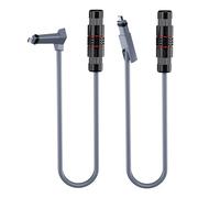 ANMITI Adattatore Ethernet Gen 2 Accoppiatore Impermeabile per prolunghe per Cavi satellitari Piccole Dimensioni compatibili con connettore Ethernet per Parabola e Router