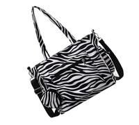 ANMITI Borsa da donna Zebre Stampa Borsa a tracolla in pelle PU con manico superiore Borsa a tracolla di grande capacità Borsa a tracolla semplice da donna Borsa a tracolla alla moda con stampa zebra