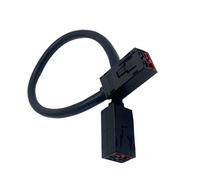 ANMITI Cavo Alimentazione a Due raffreddato Acqua 4 Pin trifase Impermeabile per Collegamento apparecchiature Blockchain Cavo Alimentazione Isolato in PVC Lunghezza 60 cm