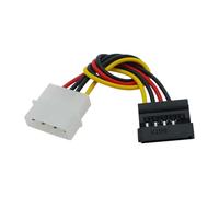 ANMITI Cavo sdoppiatore da 4 Pin Maschio a 15 Pin Femmina per Disco Rigido, Adattatore per Cavo per, Adattatore per Cavo per Computer