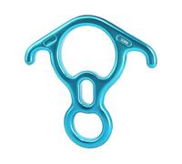 ANMITI Figure Multiuso in Lega Alluminio 8 Discensore per Alpinismo Discesa in Corda Doppia e Salvataggio Corda Operazioni Facili Progettazione Attrezzatura per Arrampicata Roccia