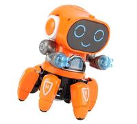 ANMITI Robot Elettrico Multi-Scenario Che Offre integrazione Musicale e attività Legame Genitore-Figlio Giocattolo Robot educativo