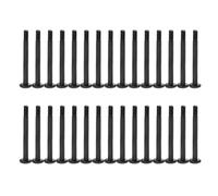 ANMITI Set 30 Viti per Ventola per Case, Set Viti Piatte per Viti autofilettanti a Testa, per Case, Dispositivo Raffreddamento, radiatore Raffreddamento Acqua, corrosione R, Set Viti