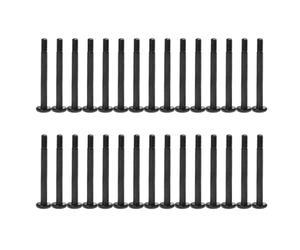 ANMITI Set 30 Viti per Ventola per Case, Set Viti Piatte per Viti autofilettanti a Testa, per Case, Dispositivo Raffreddamento, radiatore Raffreddamento Acqua, corrosione R, Set Viti