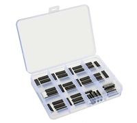 ANMITI Set assortimento Chip IC da 50 SN74LS e SN74HC per progetti circuiti digitali Raccolta Chip IC