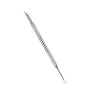 ANMITI Spingi cuticole Unghie Smalti Rimozione Chiodi Pusher Raschietto In Acciaio Inox Manicure Strumenti Cura Per Le Donne Doppia Estremità Cuticola Remover