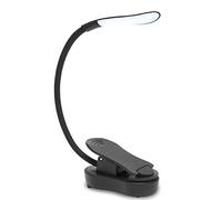 Anmossi Lampada da Lettura,Lampade da Libro USB Ricaricabile con 7 LEDs,3 Modalità,Touch Dimming Lampada Clip LED,Ideale per Computer Portatili,E-Reader, Studio, Letto, Viaggi, Tablet