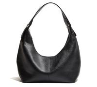 Ann Bully Hobo Borse da donna, pochette in pelle vegana retrò, borsa a tracolla Y2K, borsa tote sotto le ascelle, nera, nero