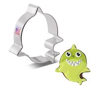 Ann Clark Cookie Cutters Little Shark - Tagliabiscotti da 9,5 cm