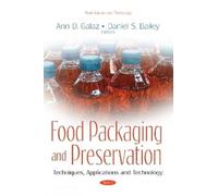Ann D Galaz Food Packaging and Preservation (Tascabile)