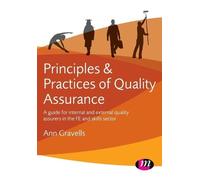 Ann Gravells Principles and Practices of Quality Assurance (Tascabile)