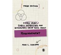Ann L Cunliffe A Very Short, Fairly Interesting and Reasonabl (Copertina rigida)