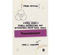 Ann L Cunliffe A Very Short, Fairly Interesting and Reasonably Cheap (Tascabile)