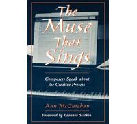 Ann McCutchan The Muse That Sings (Tascabile)