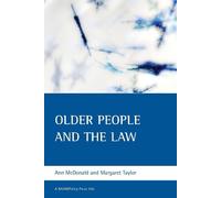 Ann McDonald Margaret Taylor Older people and the law (Tascabile)