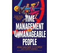 Ann McGee-Cooper Time Management for Unmanageable People (Tascabile)