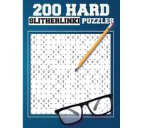 Ann Olesia 200 Hard Slitherlink Puzzles (Tascabile)