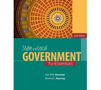 Ann O'M. Bowman Richard C. Kearney State and Local Government (Tascabile)