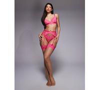 Ann Summers - Autoreggenti rosa XS