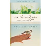 Ann Voskamp One Thousand Gifts Devotional Large Print (Tascabile)
