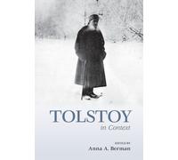 Anna A. Berman Tolstoy in Context (Copertina rigida) Literature in Context