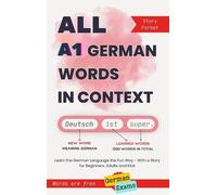 Anna Araslanova All A1 German Words in Context (Copertina rigida)