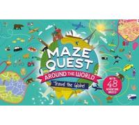 Anna Brett Maze Quest: Around the World (Tascabile) Maze Quest